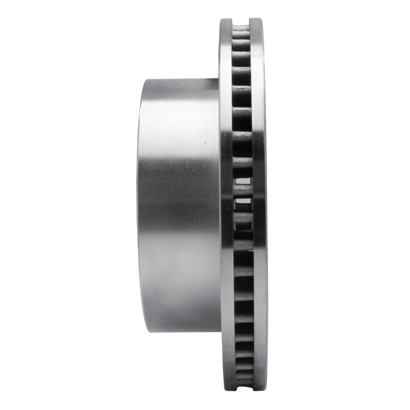 Dodge Ram 3500 Brake Rotor (1) - Front Left - R1 Concepts - Drilled & Slotted - Silver - `00-`02